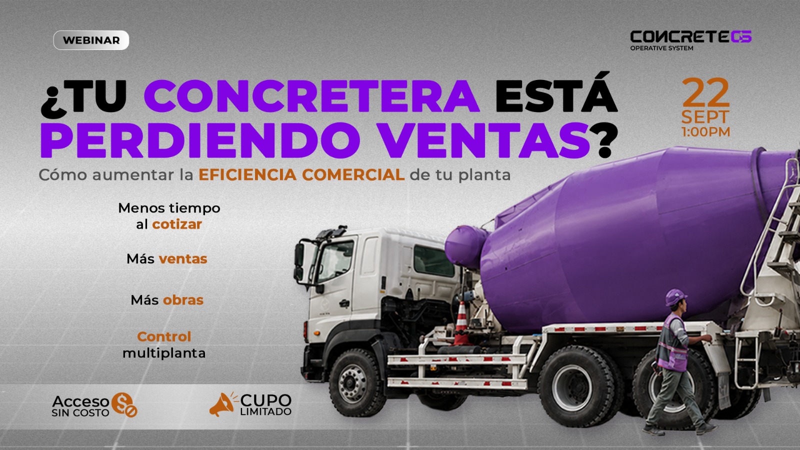 ¿Por qué tu concretera está perdiendo ventas?