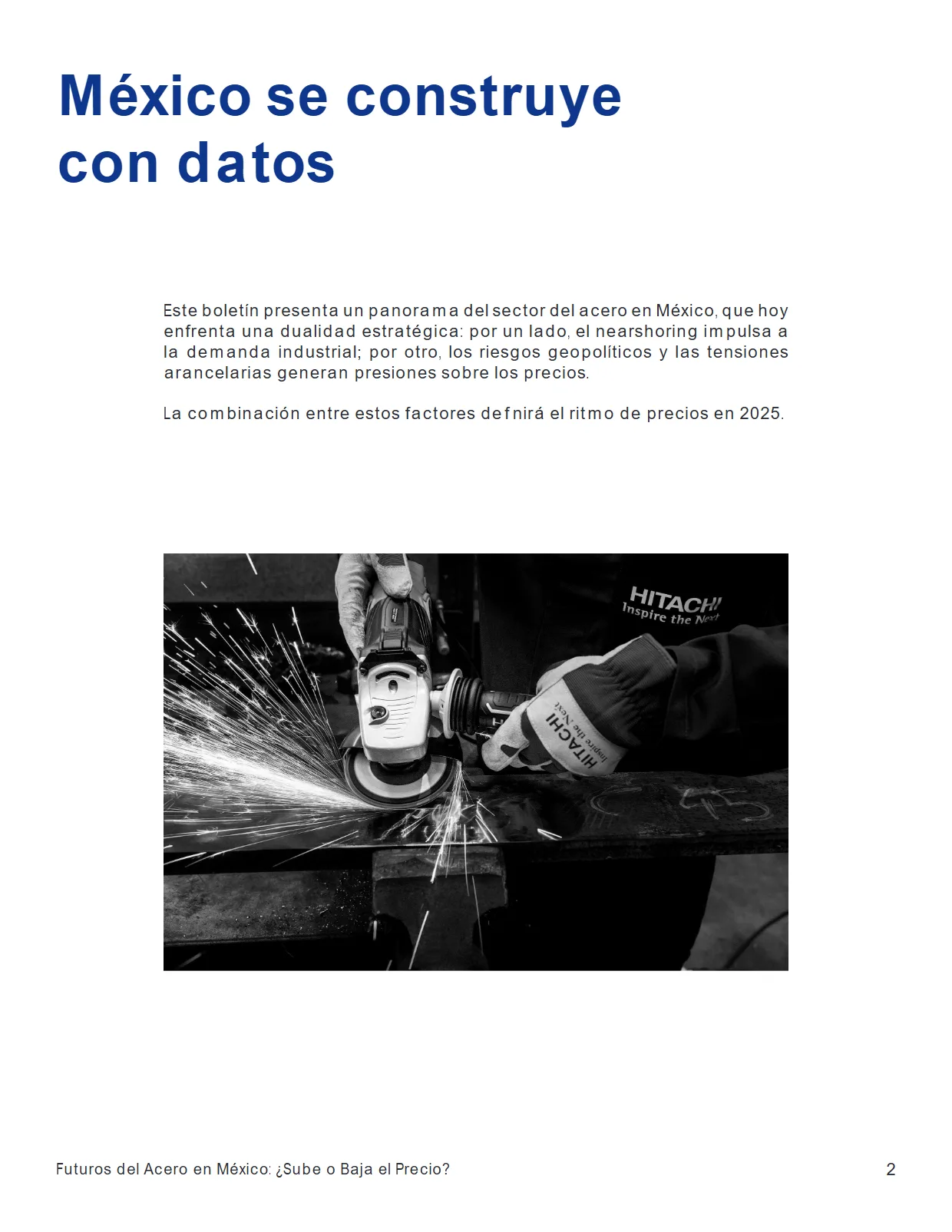 Futuros del Acero en México 2025 — página 2