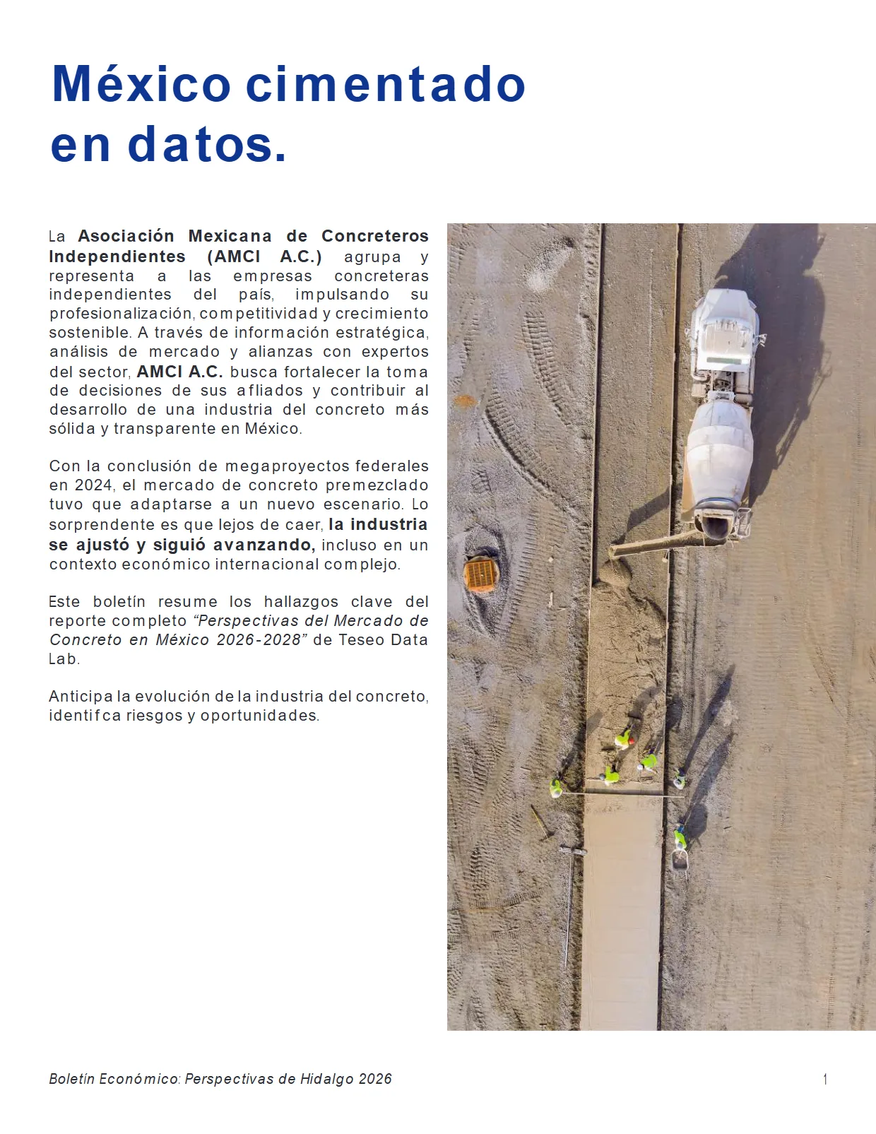 Perspectivas del Mercado de Concreto en México 2026 — página 2