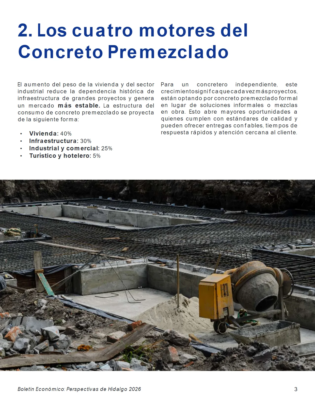 Perspectivas del Mercado de Concreto en México 2026 — página 4