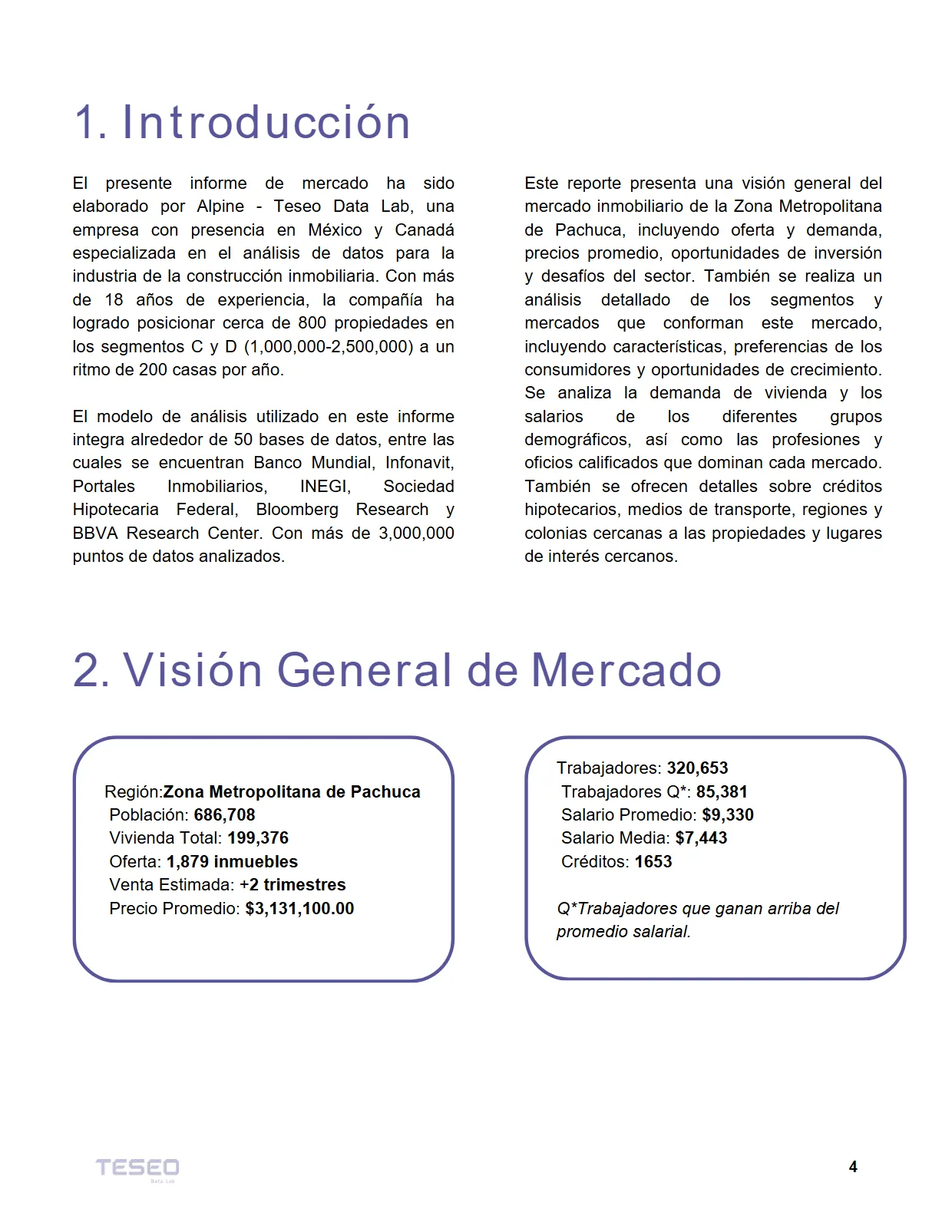 Reporte Inmobiliario de Pachuca — Agosto 2024 — página 4