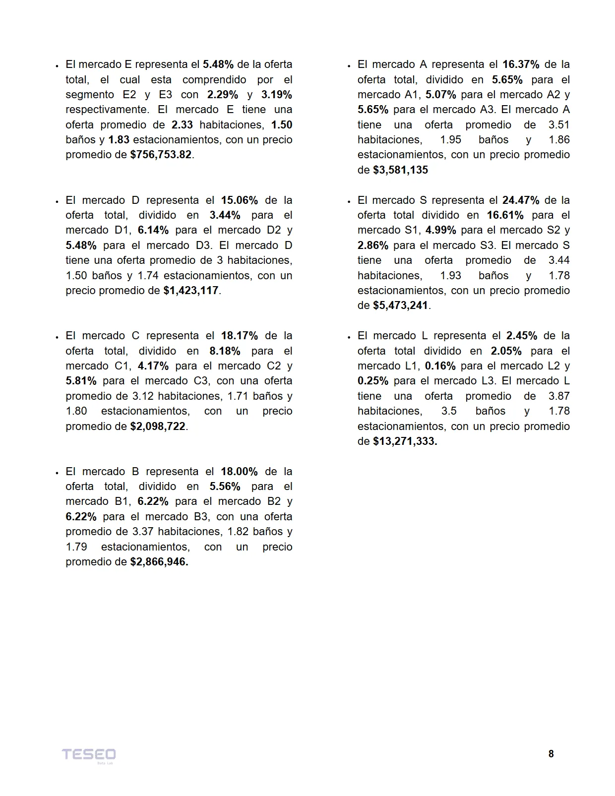 Reporte Inmobiliario de Pachuca — Agosto 2024 — página 9