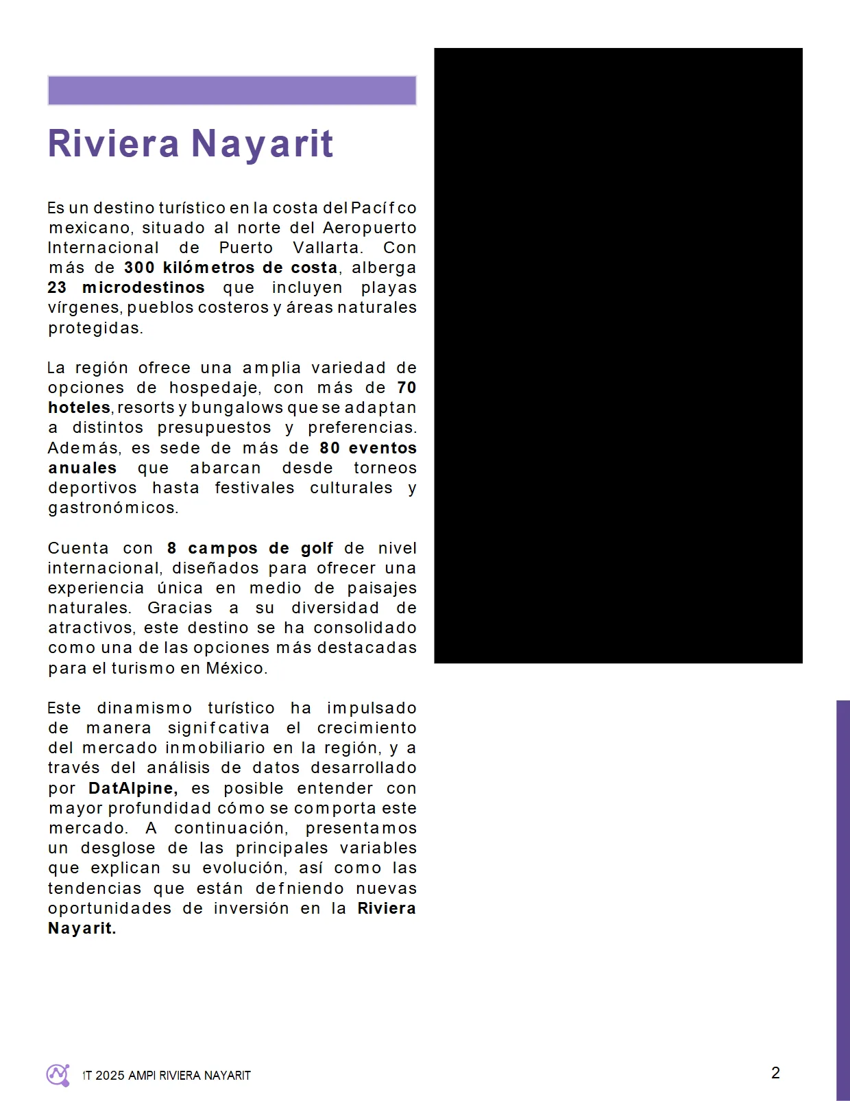 Perspectivas del Mercado Inmobiliario: Riviera Nayarit (1T 2025) — página 3
