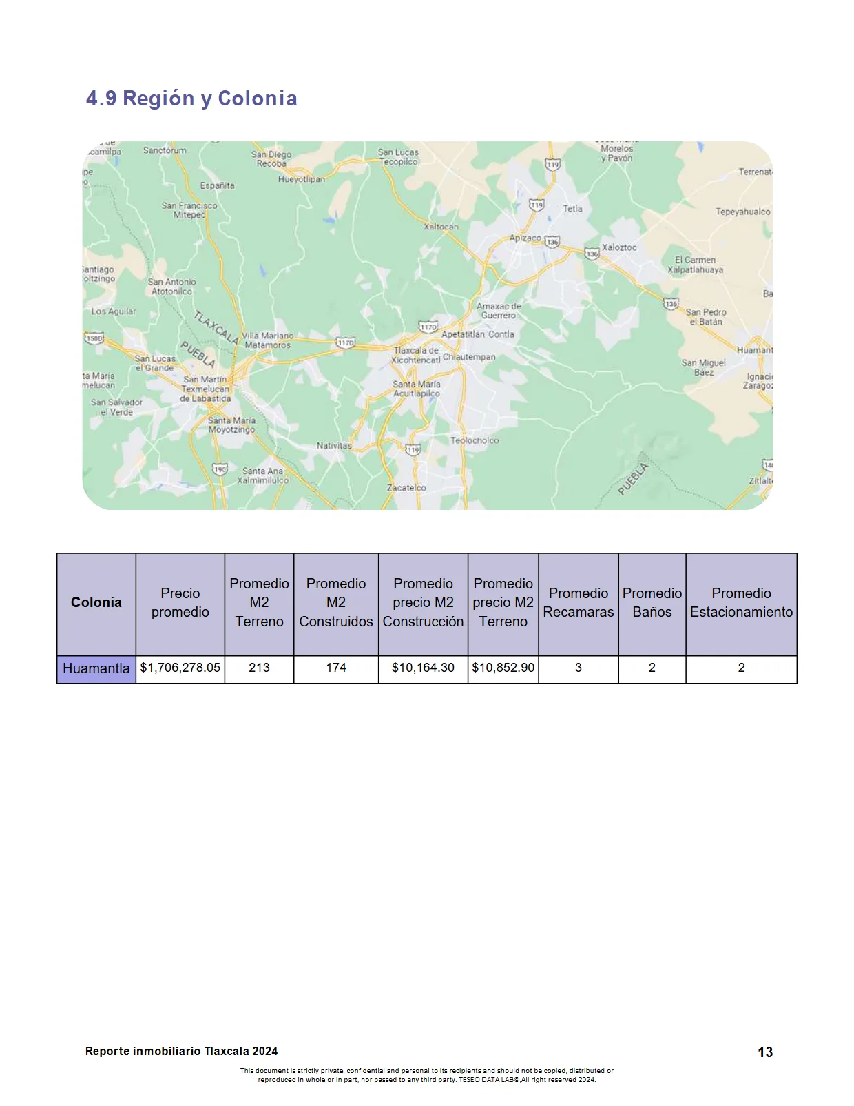 Reporte Inmobiliario de Tlaxcala — Mayo 2024 — página 17