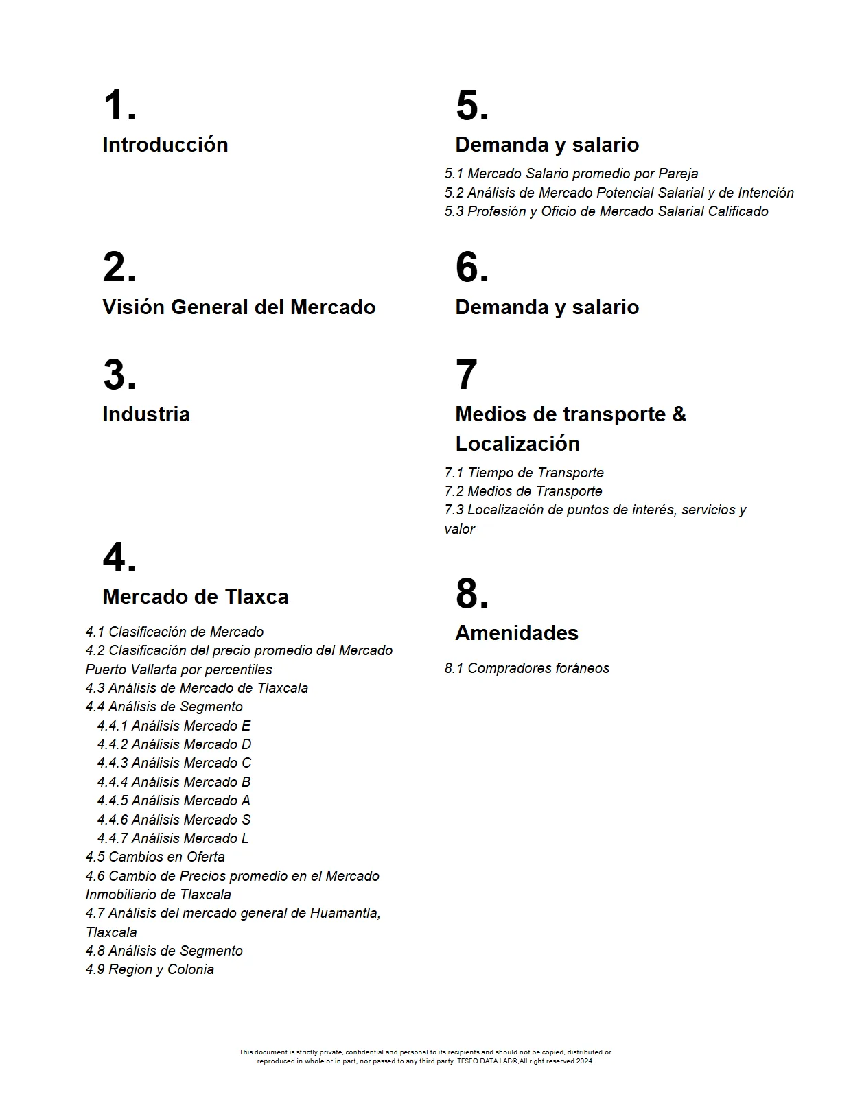 Reporte Inmobiliario de Tlaxcala — Mayo 2024 — página 3