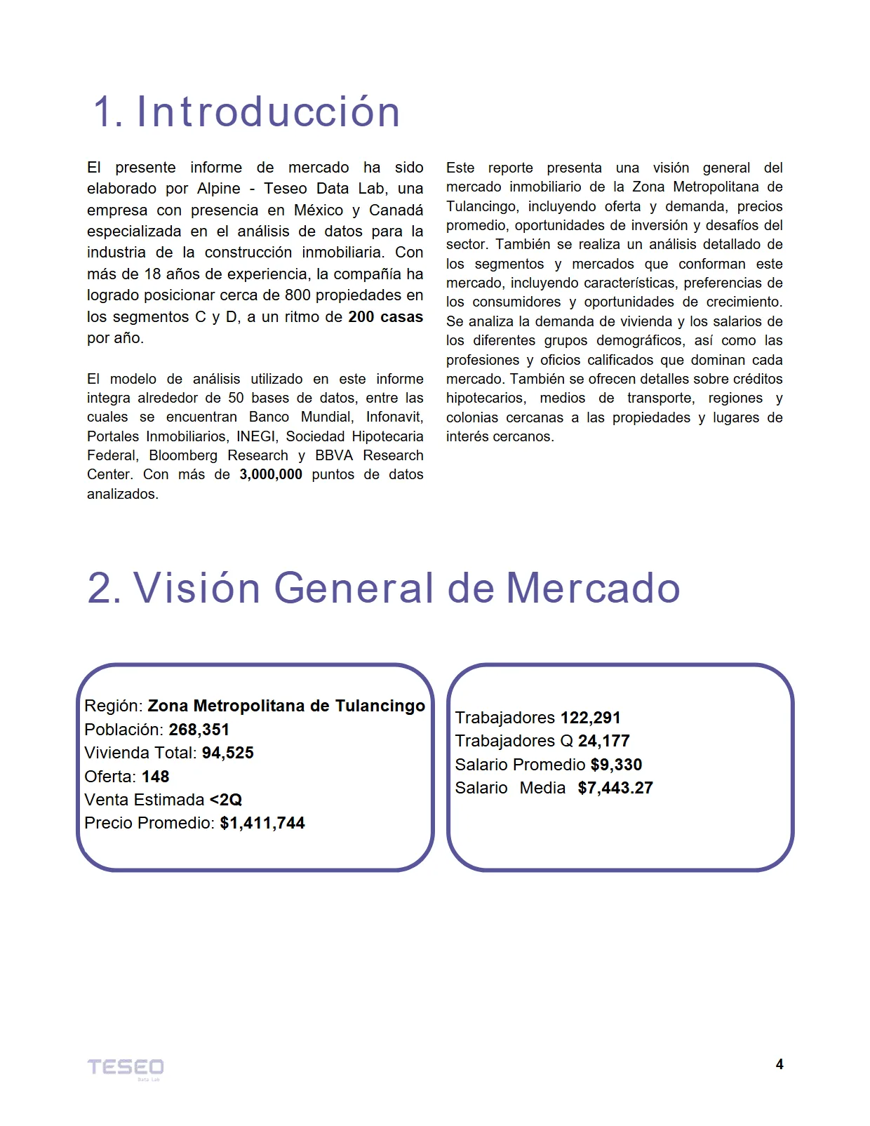 Reporte Inmobiliario de Tulancingo — Mayo 2024 — página 4